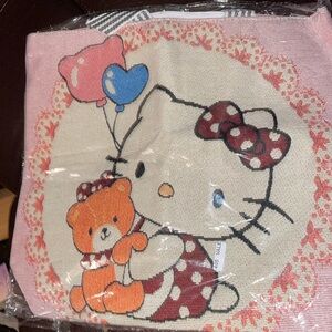 HELLO KITTY LARGE TOTE CANVAS NEW